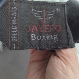 Jayefo Speed Wraps S/M Black Protective Hand Wraps for Boxing Training